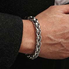 Мужской минималистский браслет Shein