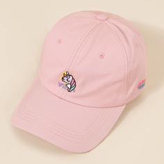 Бейсболка с вышивкой единорога Shein