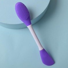 Двусторонняя кисть для лица 1шт Shein