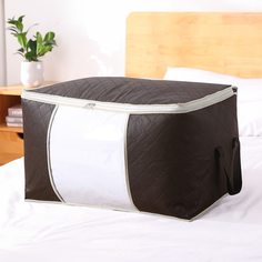 1шт стеганая сумка для хранения одеяла Shein