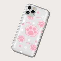 Чехол для iPhone с принтом когтей Shein