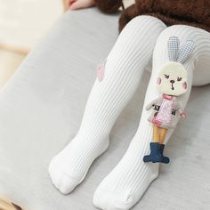Детские колготки с кроликом Shein