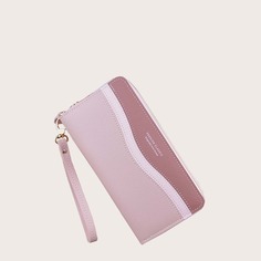 Контрастный длинный кошелек Shein