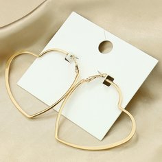 Серьги с сердечками Shein