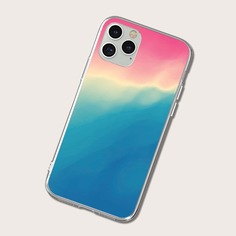 Чехол для iPhone с эффектом омбре Shein