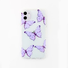 Чехол для iPhone Case с принтом бабочки Shein