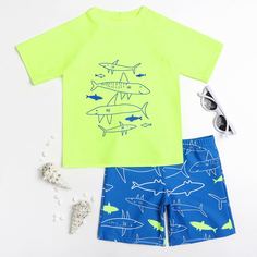 Животный Детские плавки Shein