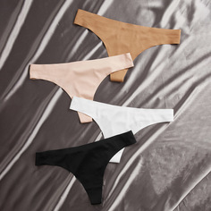 Одноцветный Трусики Shein