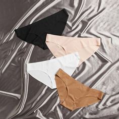 Одноцветный Трусики Shein