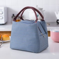 Сумка для обеда в полоску Shein