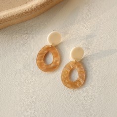 Акриловые серьги-подвески Shein