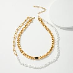 Многослойное ожерелье с искусственным жемчугом Shein