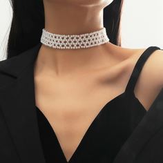 Короткое ожерелье с искусственным жемчугом Shein