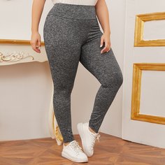 Леггинсы с широкой талией размера плюс Shein