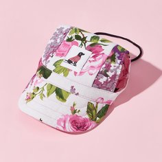 Бейсболка для собак с цветочным принтом 1шт Shein