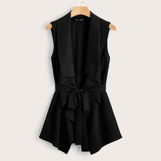 Жилет с поясом Shein