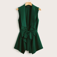 Жилет с поясом Shein