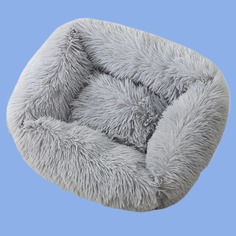 Плюшевая кровать для собак 1шт Shein