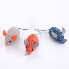 Игрушка в форме мыши для кошек случайного цвета 1шт Shein