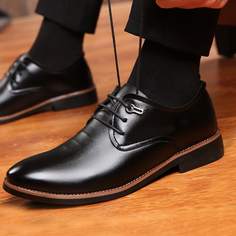 Мужские официальные туфли на шнурках Shein