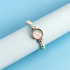 Браслет из бисера с круглым декором для девочек Shein