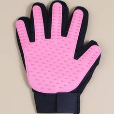Двухцветная очищающая массажная перчатка для собак Shein