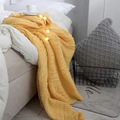 Вязаное одеяло Shein