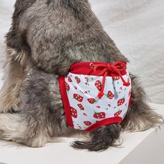 Санитарные брюки для домашних животных с принтом клубники Shein