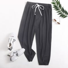 Спортивные брюки размера плюс Shein