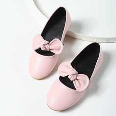 Балетки с бантом для девочек Shein