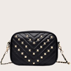 На цепочке Одноцветный Сумка через плечо Shein