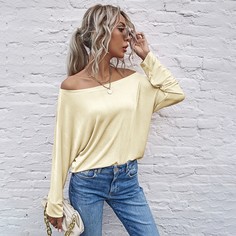 Футболка с открытыми плечами Shein