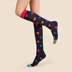 Носки с принтом сердечка Shein