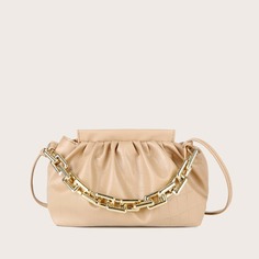 Сумка на цепочке с крокодиловым узором Shein