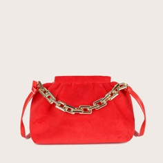 Минималистская плюшевая сумка Shein
