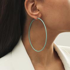 Позолоченные серьги-кольца Shein