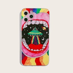 Чехол для iPhone с принтом "нло Shein