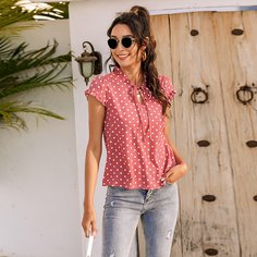 Топ в горошек Shein