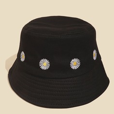 Шляпа с вышивкой маргаритки Shein