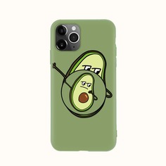 Чехол для телефона и выдвижная ручка для телефона в форме авокадо Shein