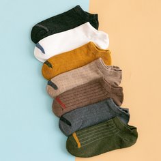 Носки в рубчик 7 пар Shein