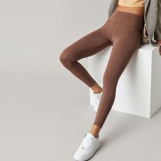 Однотонные леггинсы Shein