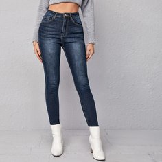 Модные джинсы скинни Shein