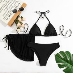 3 пакета бикини и накидка Shein