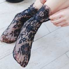 Ситцевые кружевные носки 11 пара Shein
