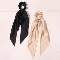 2шт однотонная повязка для волос Shein