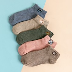 Носки с мультипликационным рисунком 5 пар Shein