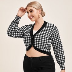 Кардиганы размер плюс Shein