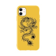 Чехол для iPhone с узором китайского дракона Shein