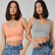 2 в группу большой жилет с круглым вырезом Shein